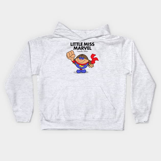 Little Miss Marvel Kids Hoodie by yellovvjumpsuit